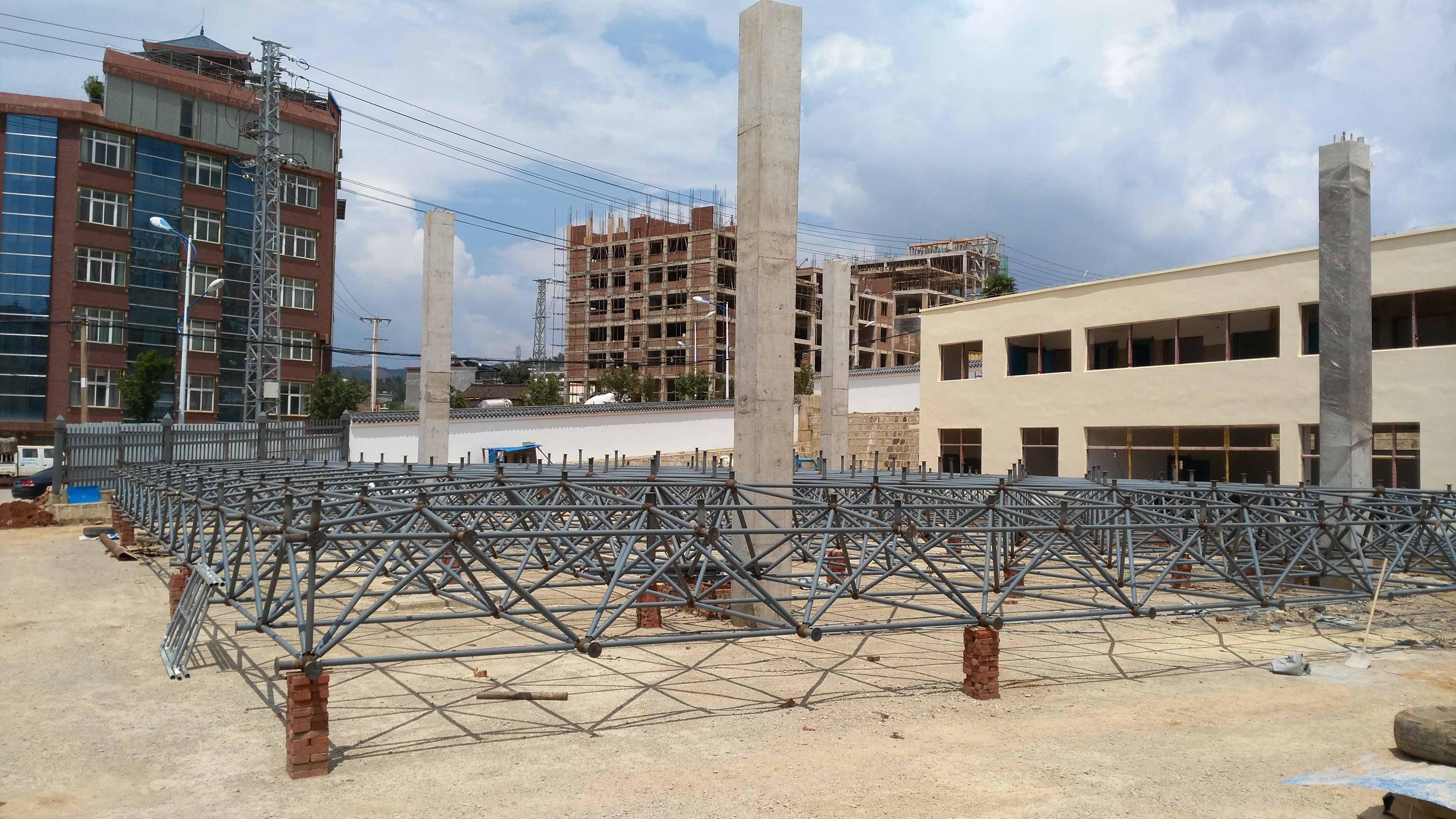 乐平小型加油站网架